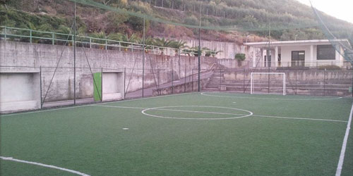 il campo da calcetto