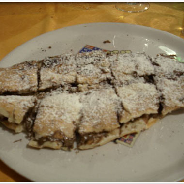 pizza Nutella